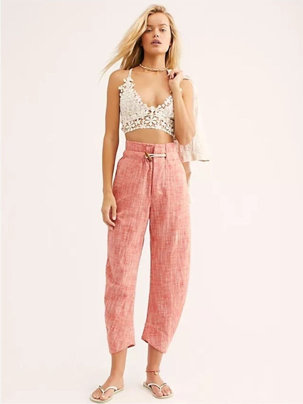 Free People Paradise Trousers Pants Size S